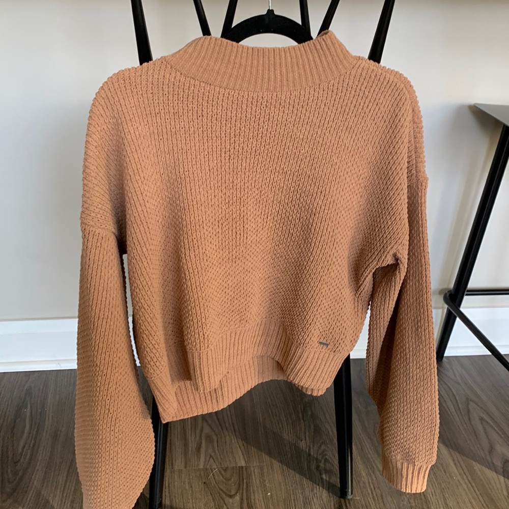 Hollister Mock Neck Cozy Sweater